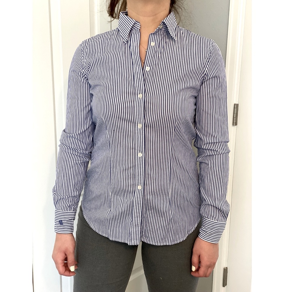 Ralph Lauren Slim Fit Size 2 Dress Shirt